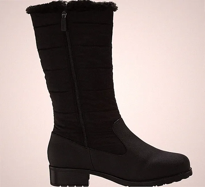 Trotters Women's Winter Snow Boots Benji High Size 7.5 Wide US